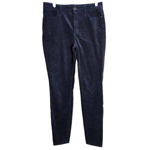 Talbots Women Size 2 Purple Corduroy Jegging The Flawless‎ Straight Leg Pants